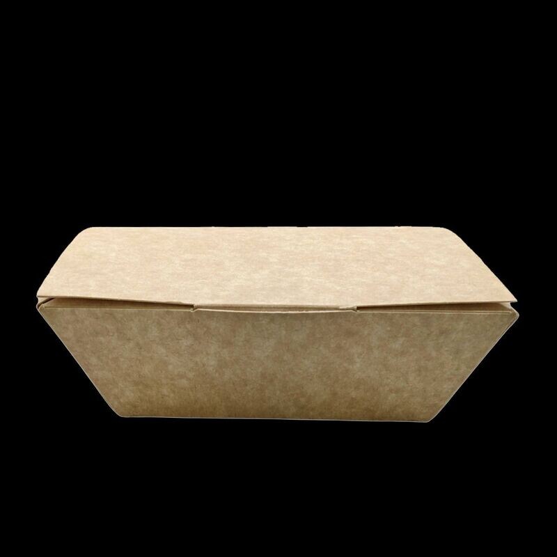 Small Kraft Nested Takeaway Boxes  - 117x75x60mm (300)