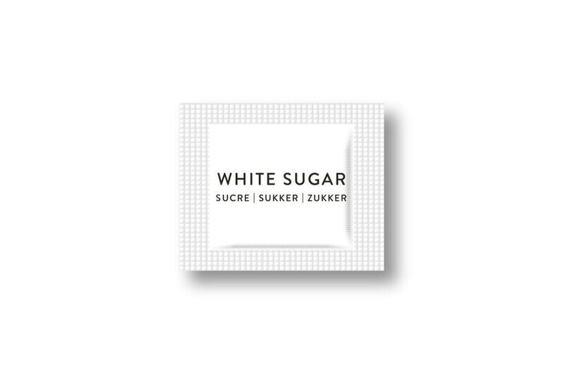 White sugar sachets 2.5g (1000)