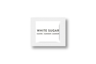 White sugar sachets 2.5g (1000)