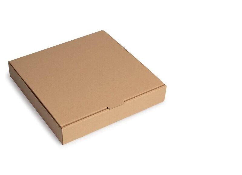 10" Kraft Corrugated Pizza box (100)