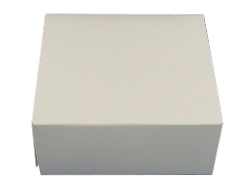 10 x 10 x4" White folding cake box (100)