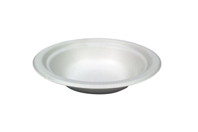 12oz White Bagasse Bowls (20x50)