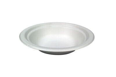 12oz White Bagasse Bowls (20x50)
