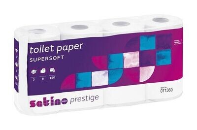 3ply Satino Prestige 180m Toilet Paper Eco (MT1) (8x8)