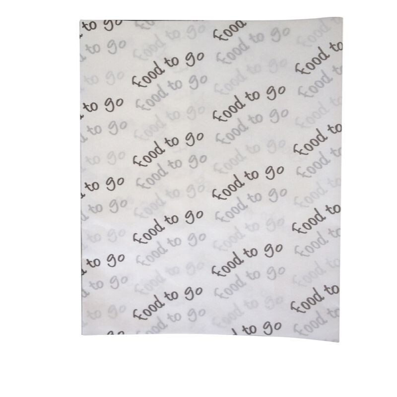 "Food to go" greaseproof sheet - 350 x 450mm (960)