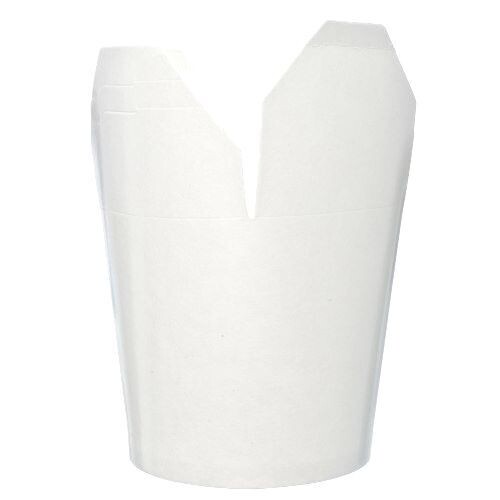 26oz Spritpak white noodle box - Yellow - (10x50)