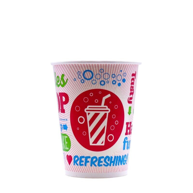 9oz Chill Cold Paper CupPE(270ml)(20x50)-No lid currently