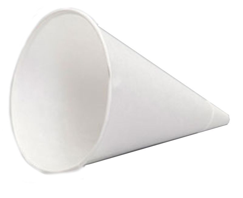 4.5oz Paper Watercones - Compostable (25x200)