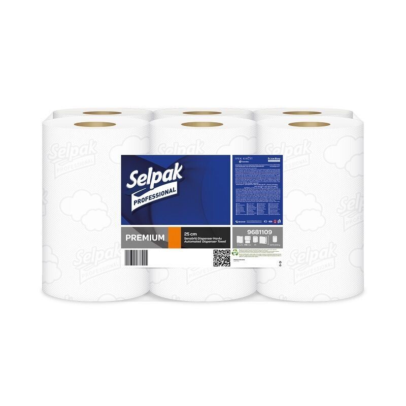 Selpak 2ply 25cm optic towel (25cmx175m) (6)