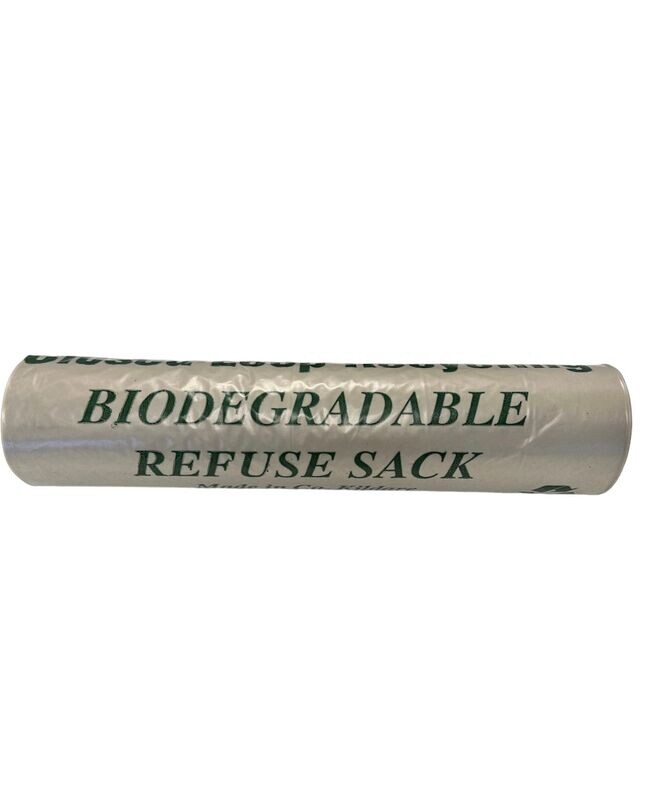 29x39 Clear Recycled Refuse Sacks (40mu) (8x25)