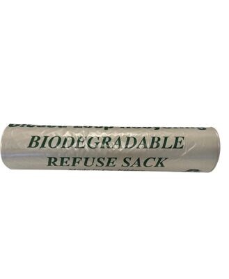 29x39 Clear Recycled Refuse Sacks (40mu) (8x25)