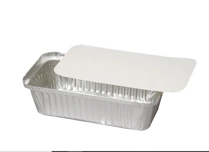 4 x 8 Foil container & lid combo (20x25)