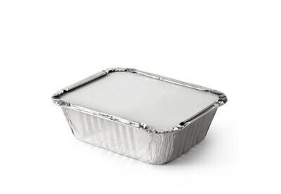 4 x 5 Foil container & lid combo (20x25)