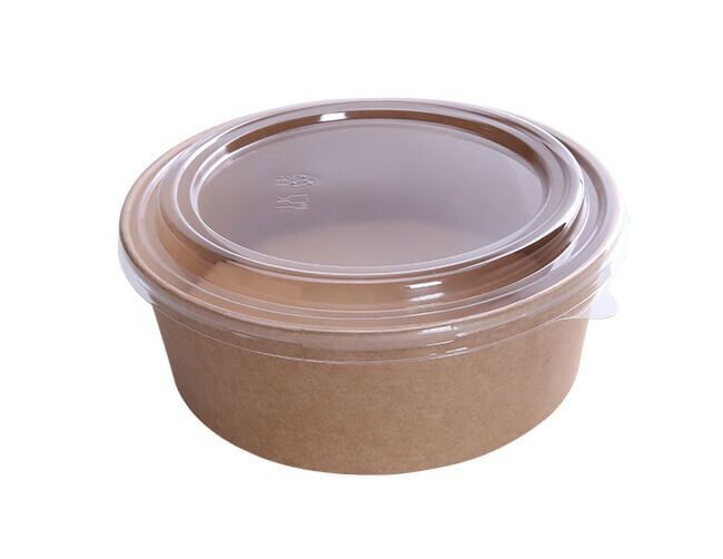 750ml Kraft Bowls PE (KB3) (6x50)