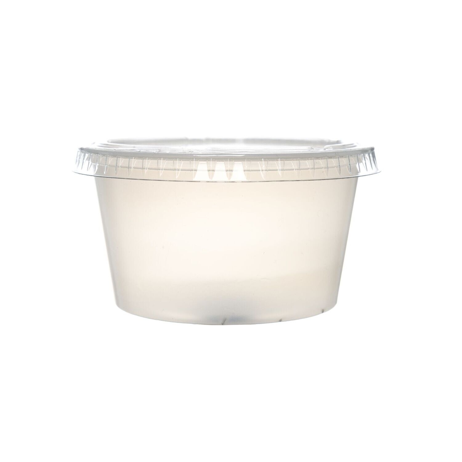 Lid for 4oz PP Clear Portion Pot (25x100's)