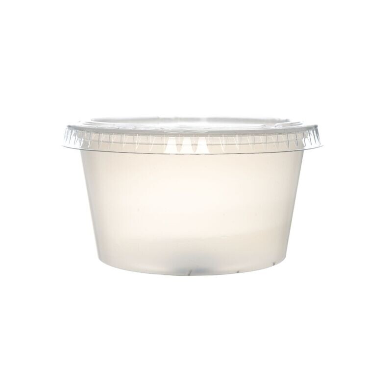 Lid for 4oz PP Clear Portion Pot (25x100's)