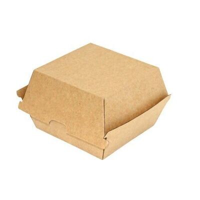 #8 Corrugated Clamshell Burger box 11x10x4cm (5x50)