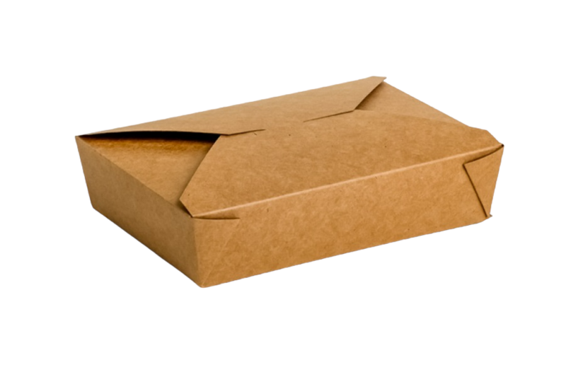 No.2 Kraft Biobox Containers (49oz) (4x50`s)