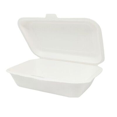 6"x4" Bagasse Small Lunch Box - HP2,KP9 (20x50s)