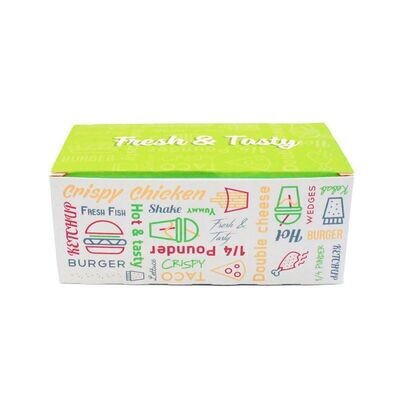 Small Fresh & Tasty Snack Box-140x85x60mm (400)