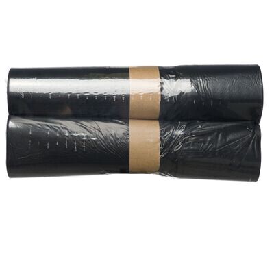 26 x 44 Standard black refuse sacks (8x25)