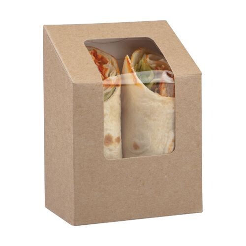 Kraft compostable wrap/Tortilla  pack (500)