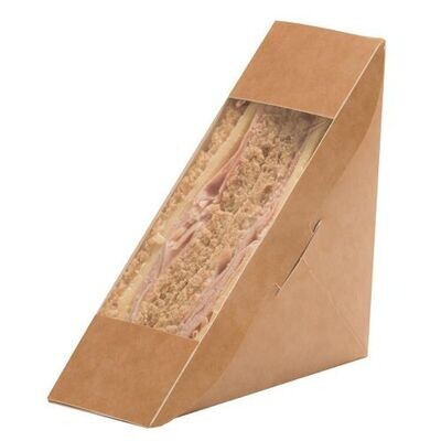 Kraft Compostable standard sandwich pack (500)