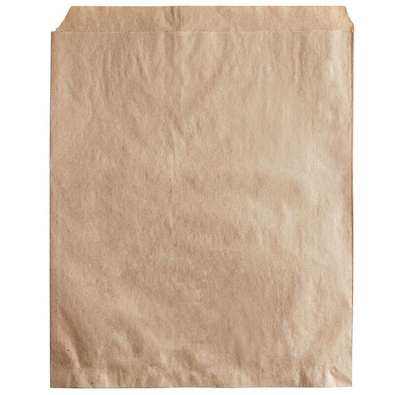 SOS Kraft Takeaway Bags (10x15x12) (250)