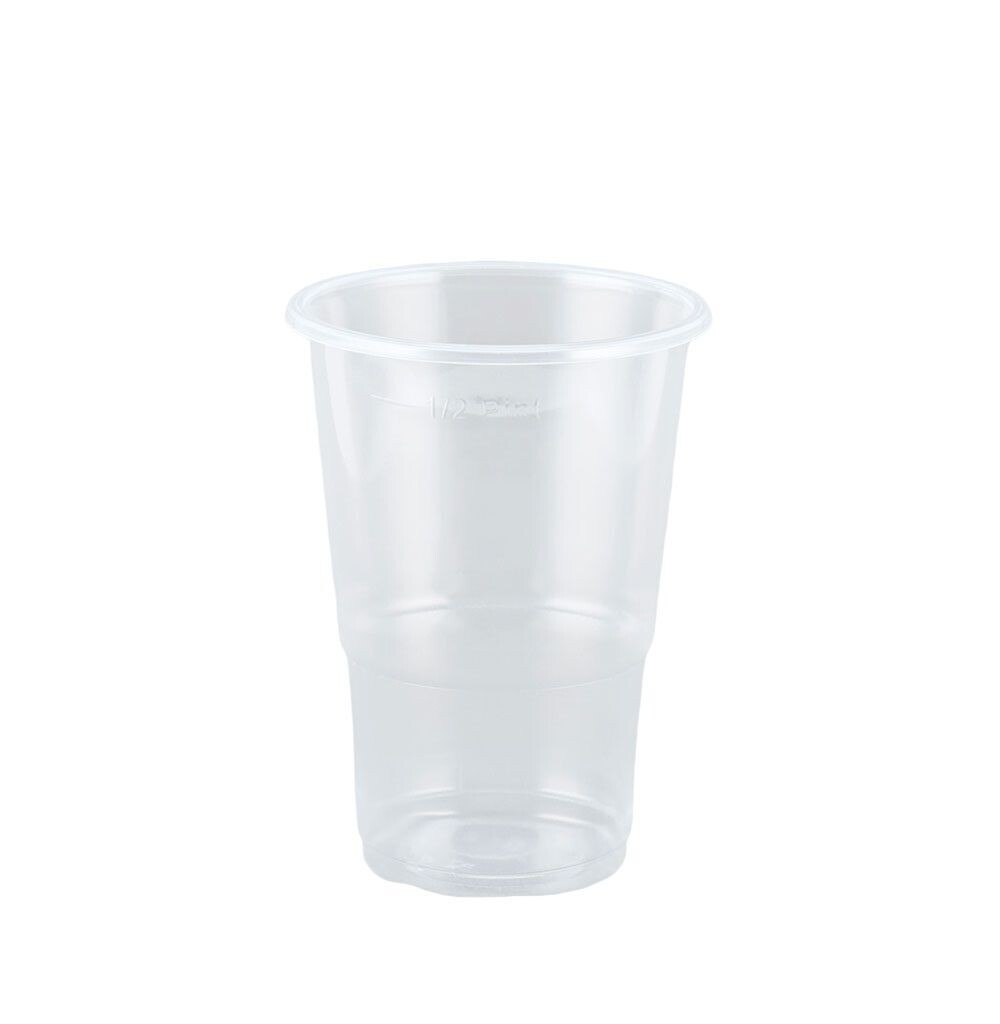 Half pint glass flexi PP to rim CE (25x50`s)