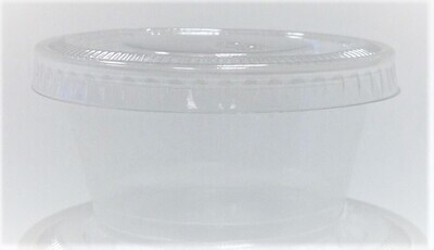 2oz PP clear portion pot (25x100's)