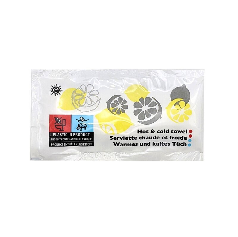 Large wet wipe scented 110x59mm non woven PP (500`s)