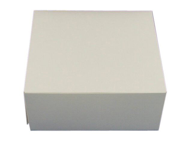 8 x 8 x 3" White folding cake box (250)