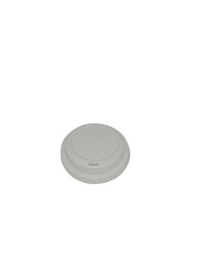 80mm White Hot Cup Lids – Huh - (8oz) (10x100)