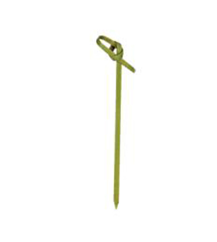 Looped bamboo skewer 90mm (10x100) - "SINGLE PACK"