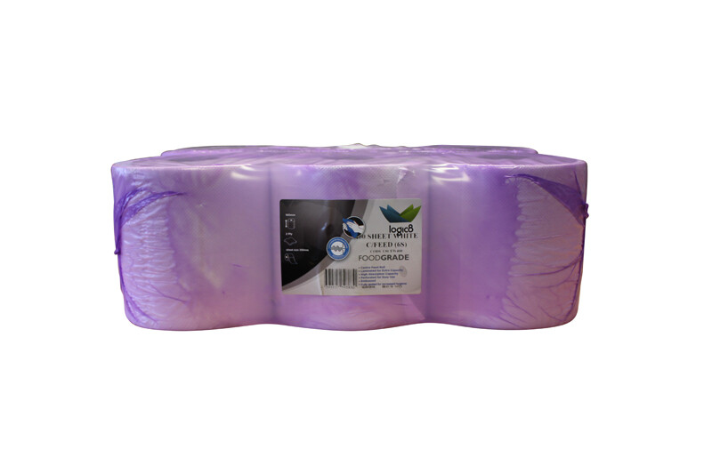 Logic8 400 sheet white C/feed (6's)