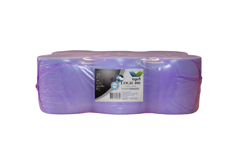 Logic8 400 sheet blue C/feed (6's)