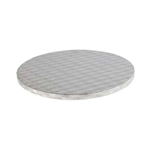 18cm Round Black Cake Base (2x105's)