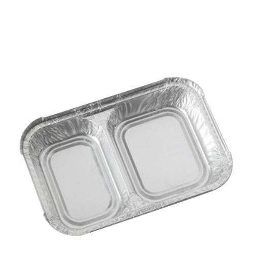 2 Compartment foil tray (800)