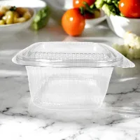 1000cc Square hinged salad container (9x50)