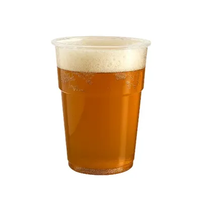 Half pint glass flexi PP to rim CE (25x50`s)
