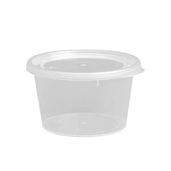 8oz Fusion Microwavable Food & Sauce Pots with Lids (225)