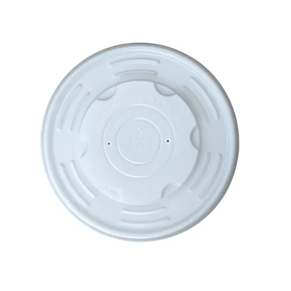 115mm Greenspirit CPLA Compostable Lid (CS2) (10x50) 115mm Greenspirit CPLA Compostable Lid (CS2) (10x50)