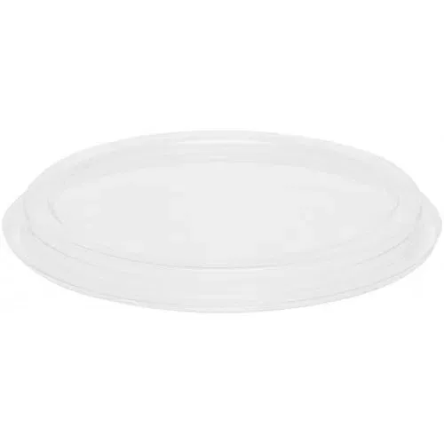 117mm Clear Round RPET Deli Container Lid (DC2)(18x32)