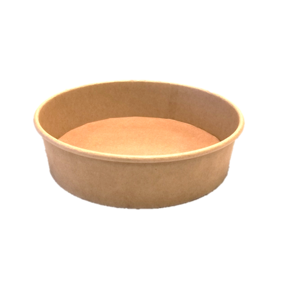 900ml Kraft Bowls PE (KB4) (6x50)
