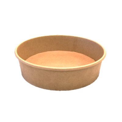 1300ml Kraft Bowl PE (KB4) (6x50)