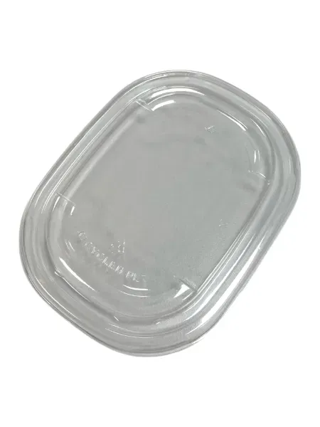 Lid PET for 770ml Oval Tall Pulp Bowl (6 x 50's) Lid PET for 770ml Oval Tall Pulp Bowl (6 x 50's)