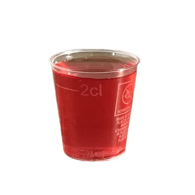 2cl to line/3cl to Rim PS Shot Glasses (30x40)