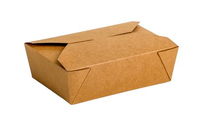 No.3 kraft Biobox containers (66oz) (4x50`s)