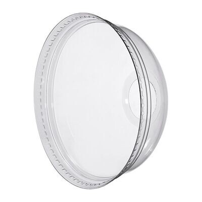95mm Clear Greenspirit rPET Dome Lid S/Slot (JC2) (16x50) 95mm Clear Greenspirit rPET Dome Lid S/Slot (JC2) (16x50)