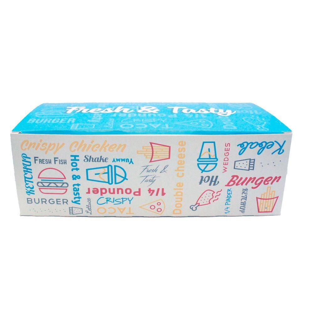 XL Fresh & Tasty Snack Box - 219x115x71mm (200) XL Fresh & Tasty Snack Box - 219x115x71mm (200)